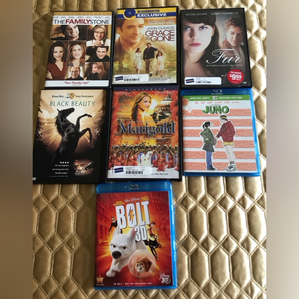 7 dvd/Blu-ray movies to entertain the entire family